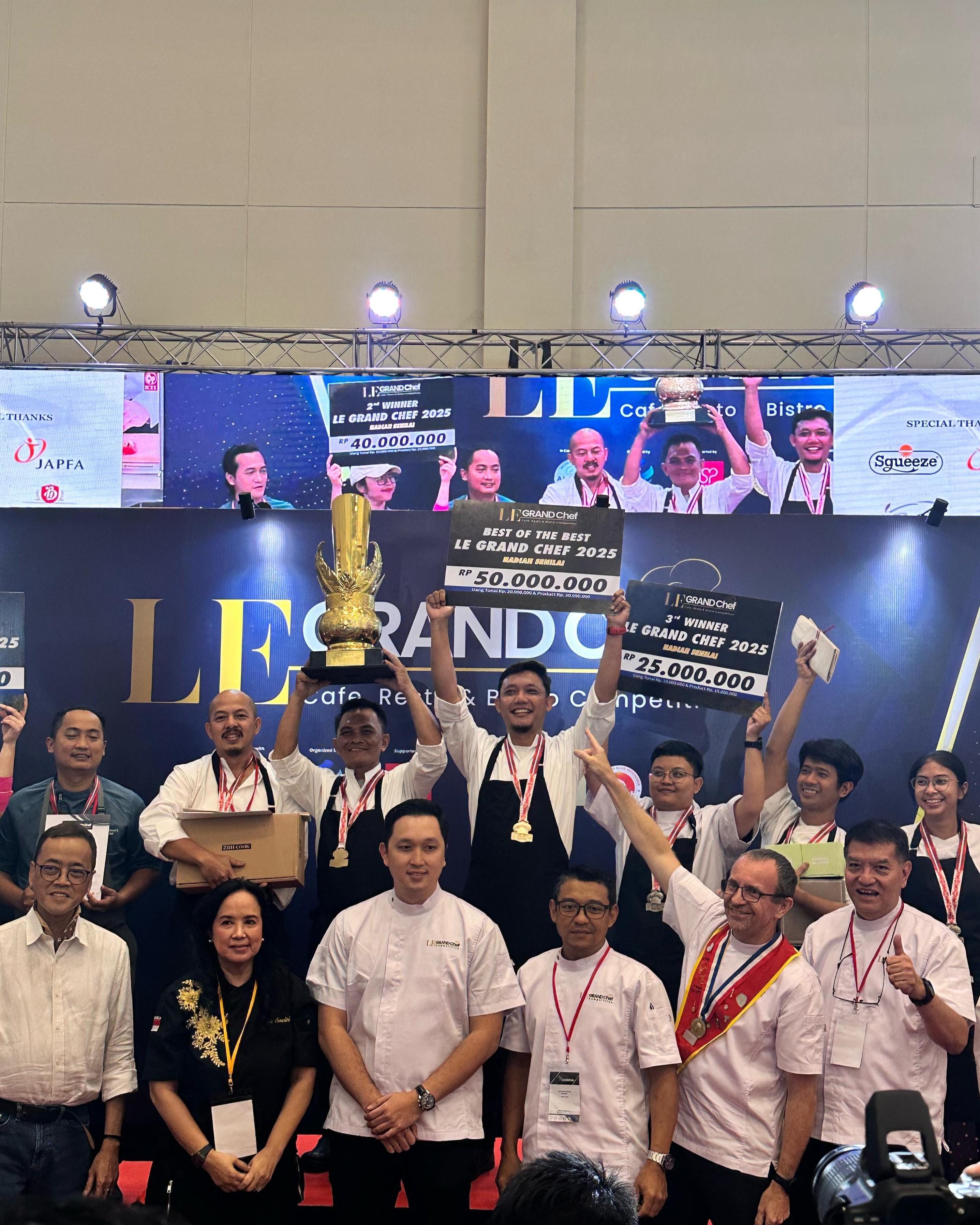 Image A Moment of Pride: Artisan Kuliner Group Triumphs at Le Grand Chef 2025!